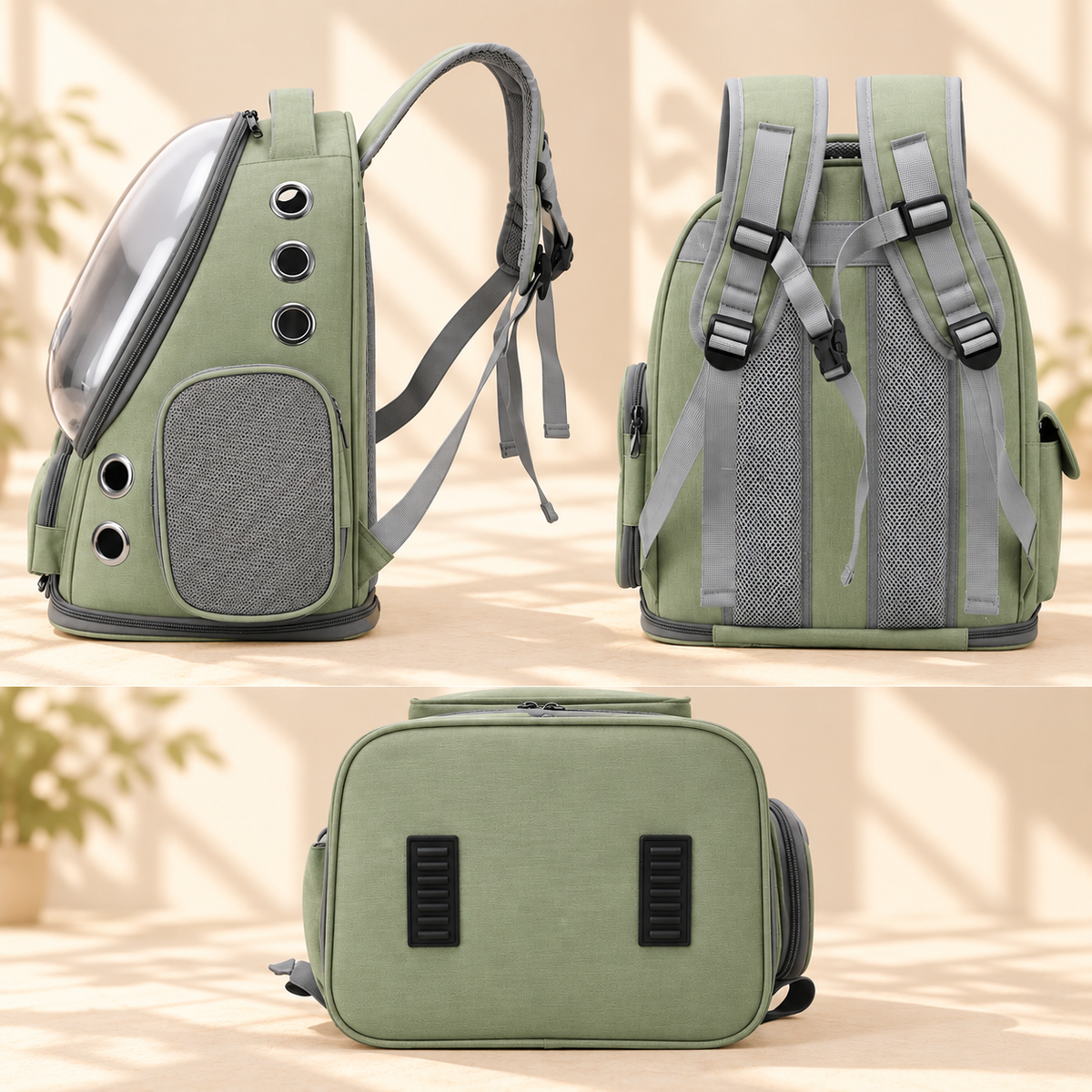 Cat Carrier Backpack – Breathable Travel Bag for Cats - TillyPaw