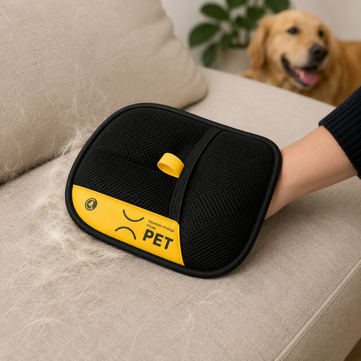 Pet Hair Removal Glove - Reusable Washable Hair Remover - TillyPaw
