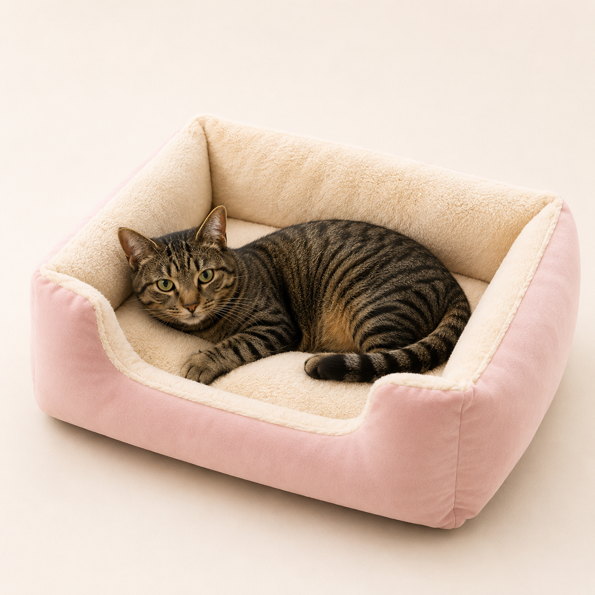 Cat Bed - Pet Sleeping Cushion for Cats & Kittens - TillyPaw