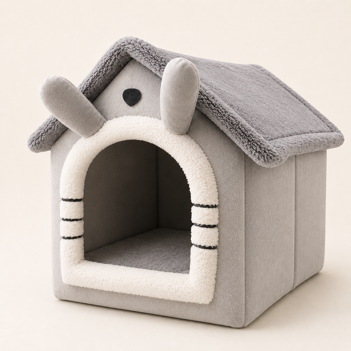 Dog & Cat House Bed - Removable Washable Pet Bed - TillyPaw