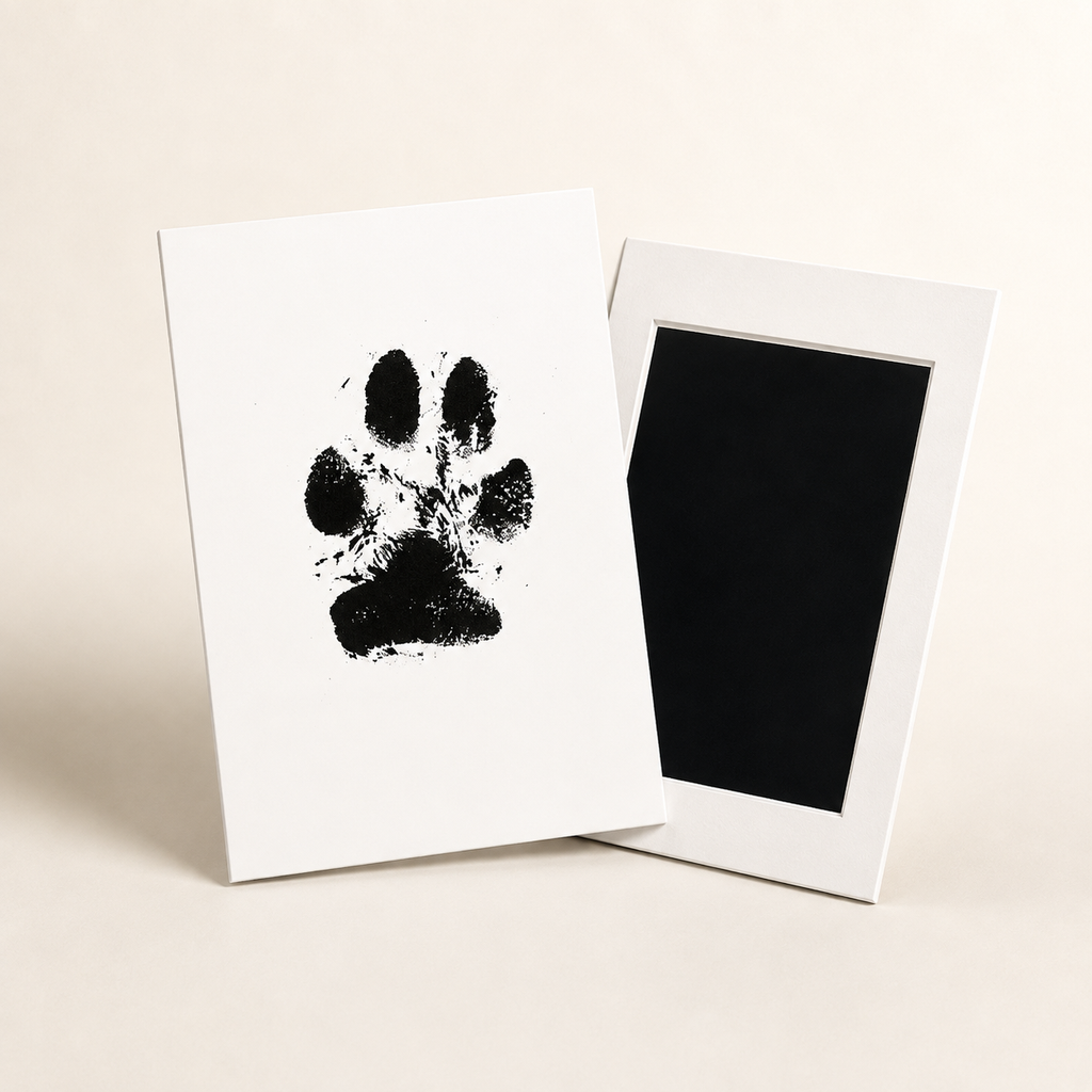 Paw Print Ink Pad Kit – Mess-Free Keepsake for Dogs & Cats - TillyPaw
