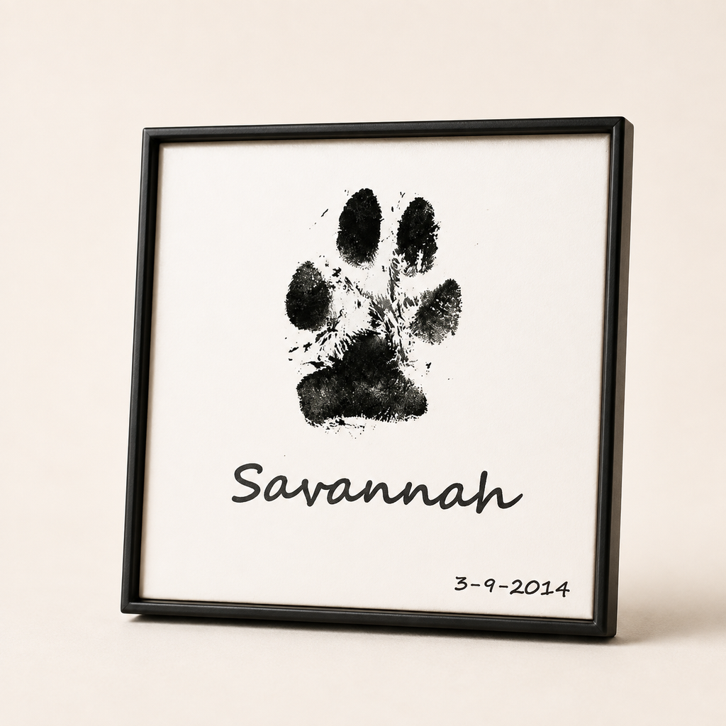 Paw Print Ink Pad Kit – Mess-Free Keepsake for Dogs & Cats - TillyPaw