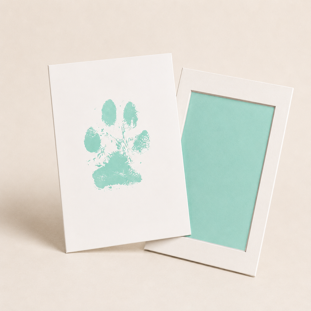 Paw Print Ink Pad Kit – Mess-Free Keepsake for Dogs & Cats - TillyPaw