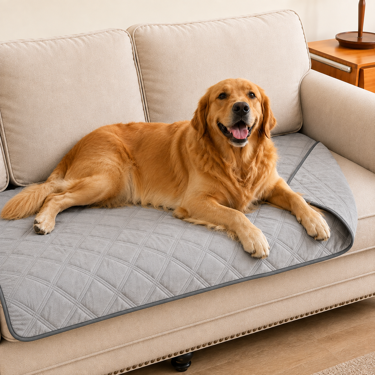 Reversible Dog Bed Cover – Waterproof Sofa & Furniture Protector - TillyPaw