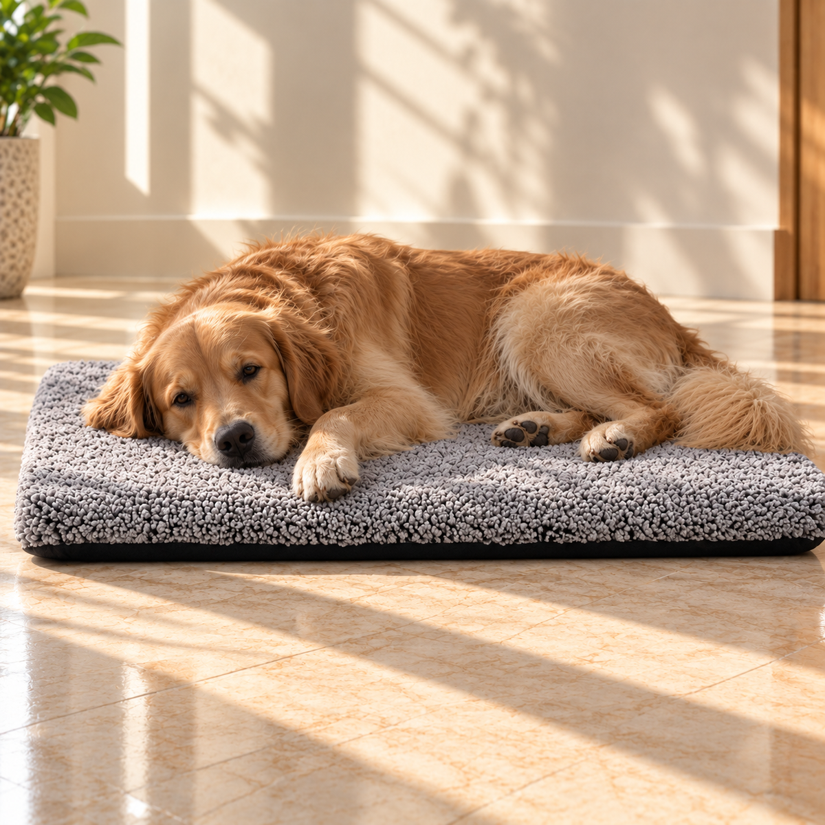 Warming Pet Mattress – Washable Non-Slip Mat for Dogs & Cats - TillyPaw