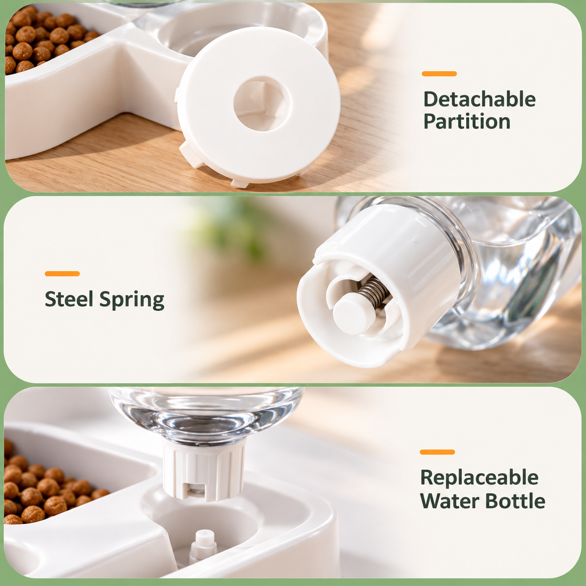Automatic Drinking Pet Bowl – Dual-Use Feeding and Drinking Basin - TillyPaw