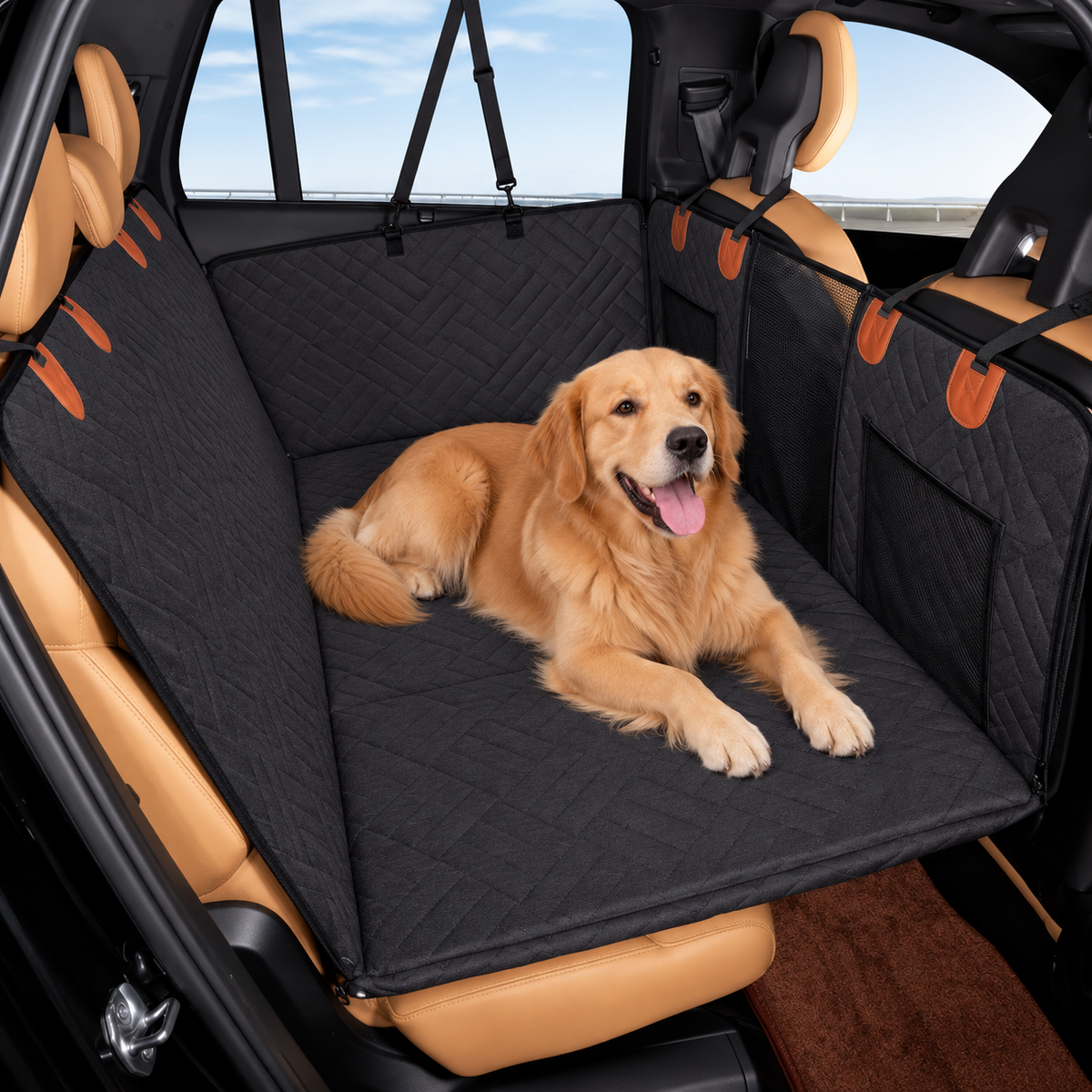 Dog Car Seat Cover – Waterproof Hammock Design - TillyPaw
