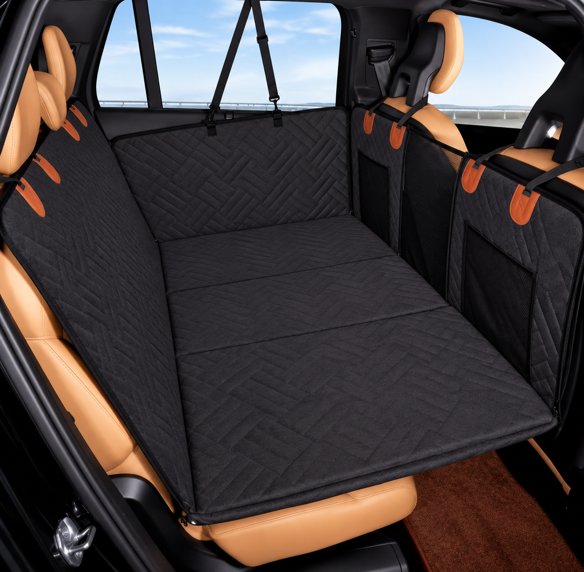 Dog Car Seat Cover – Waterproof Hammock Design - TillyPaw