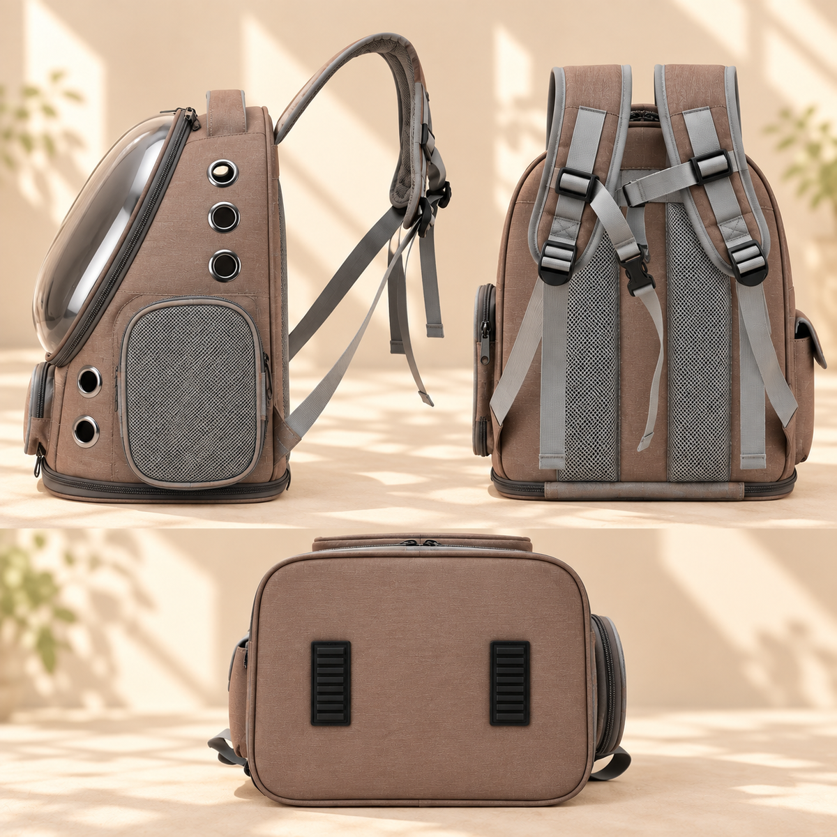Cat Carrier Backpack – Breathable Travel Bag for Cats - TillyPaw
