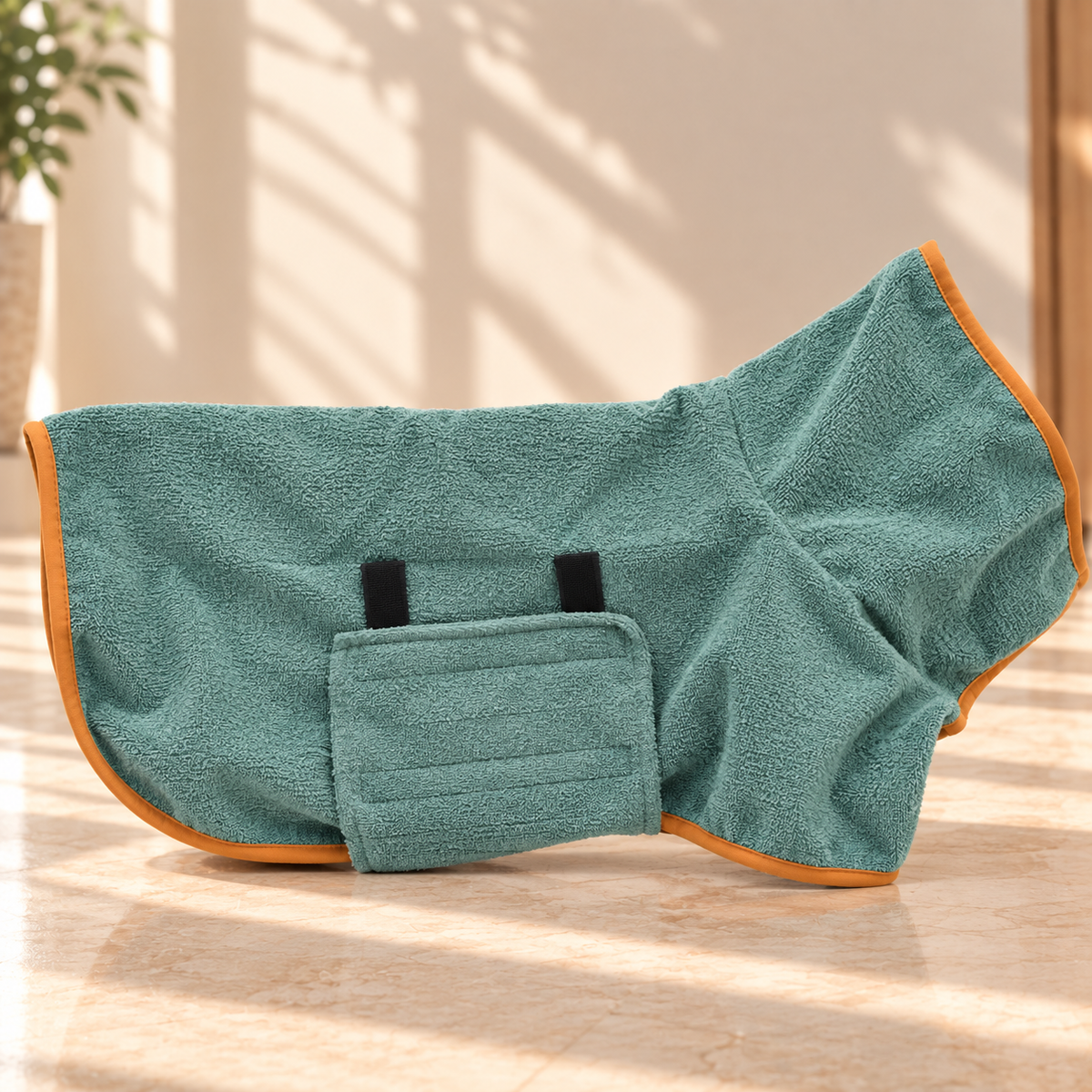 Dog Bath Towel – Quick Drying Nanofibre Bathrobe - TillyPaw