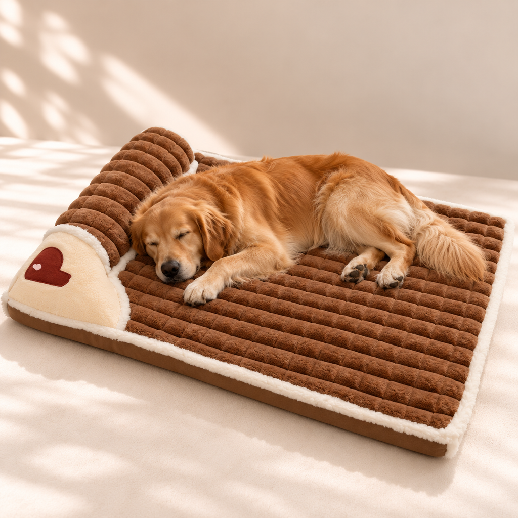 Memory Foam Pet Bed – Removable Washable Cushion Cover - TillyPaw