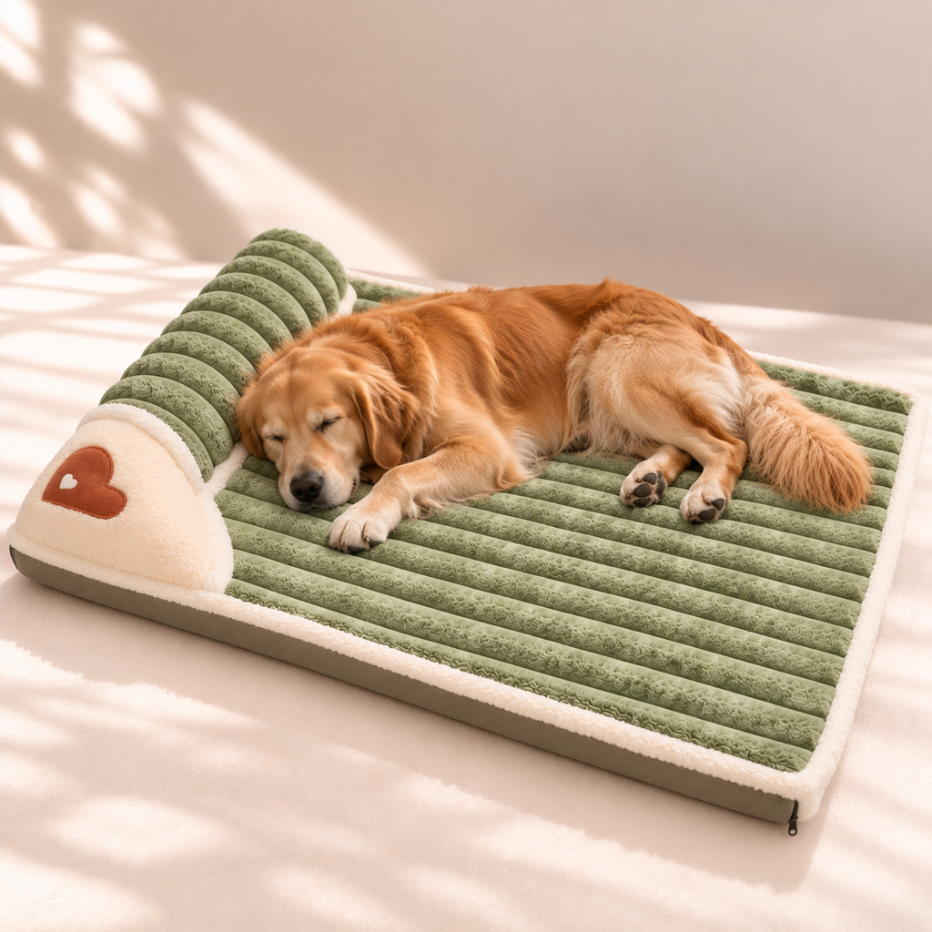 Memory Foam Pet Bed – Removable Washable Cushion Cover - TillyPaw