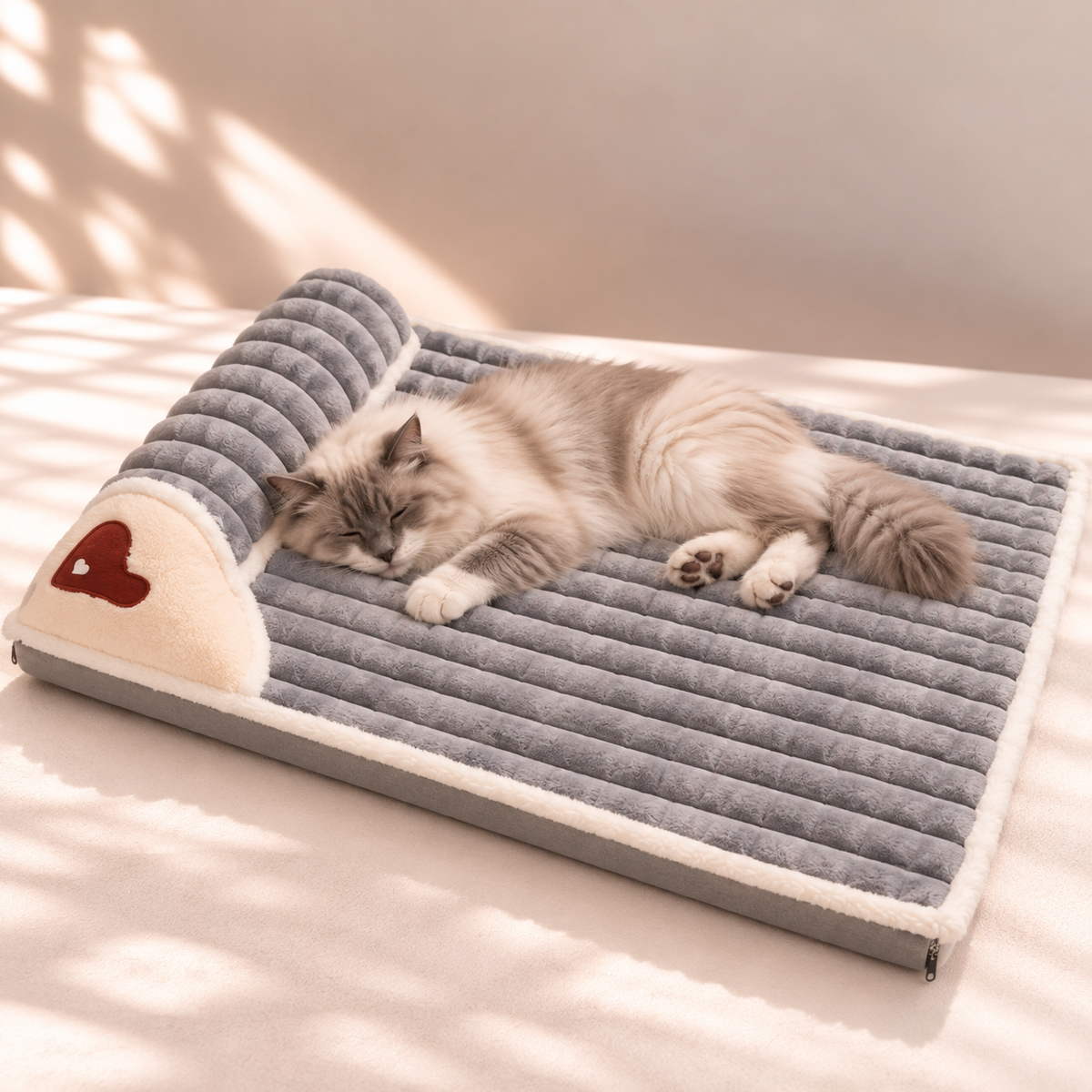 Memory Foam Pet Bed – Removable Washable Cushion Cover - TillyPaw