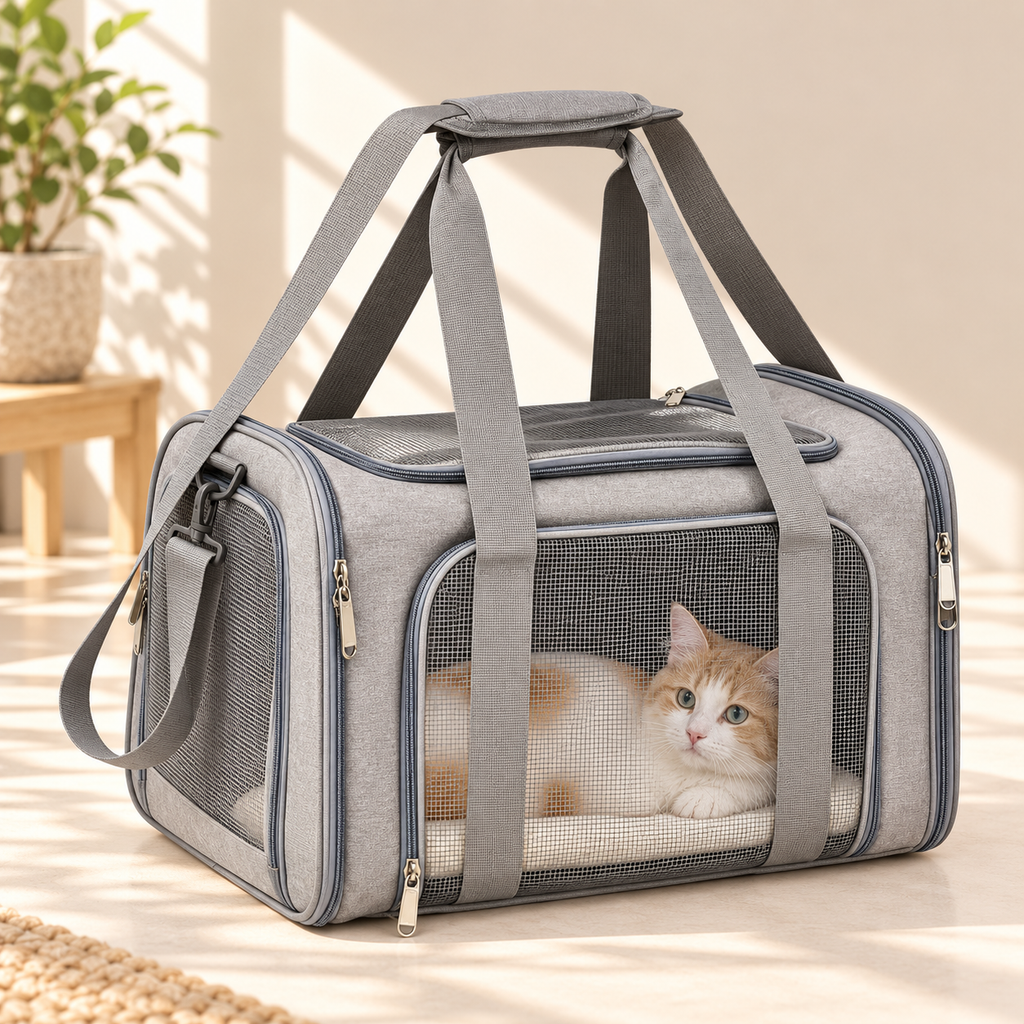 Pet Carrier – Collapsible Travel Carrier - TillyPaw