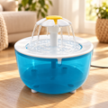 Cat & Dog Water Fountain – USB Flower Drinking Fountain - TillyPaw