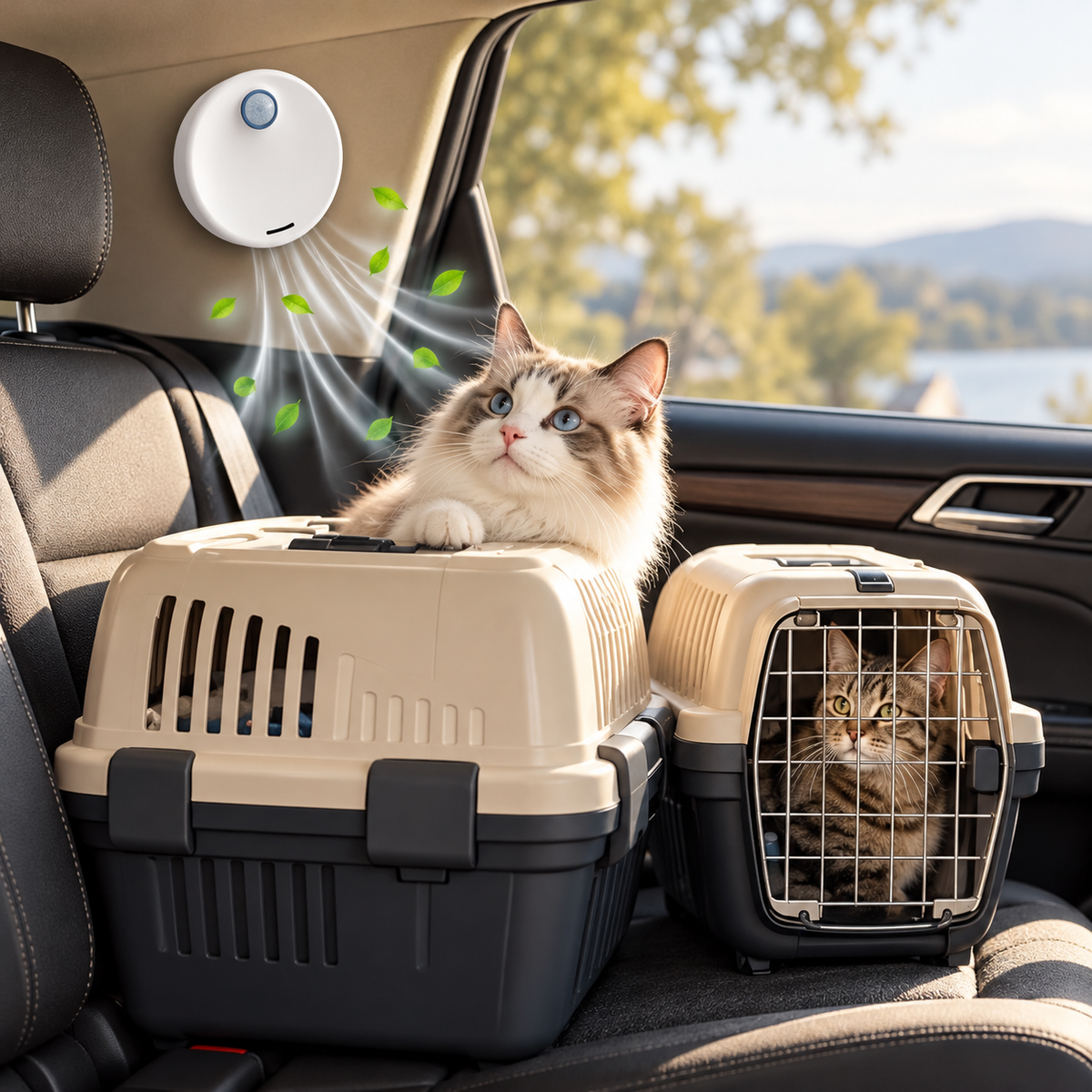 Litter Box Deodoriser – Smart Sensor Air Freshener - TillyPaw