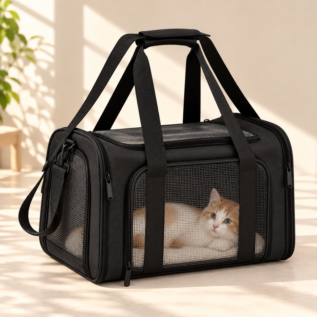 Pet Carrier – Collapsible Travel Carrier - TillyPaw