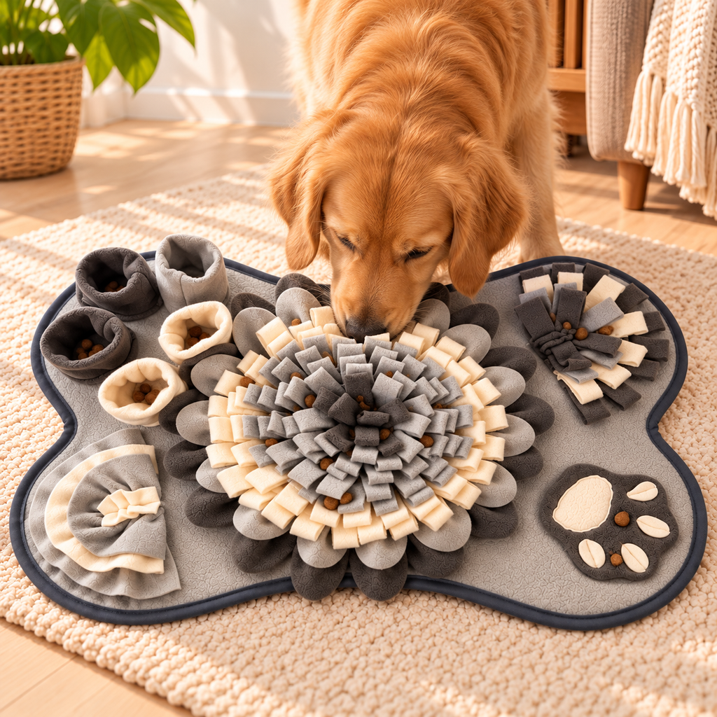 Dog Snuffle Mat – Slow Feeding Foraging Pad - TillyPaw