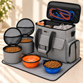 Pet Travel Bag Set – 5-Piece Tote with Food Containers - TillyPaw