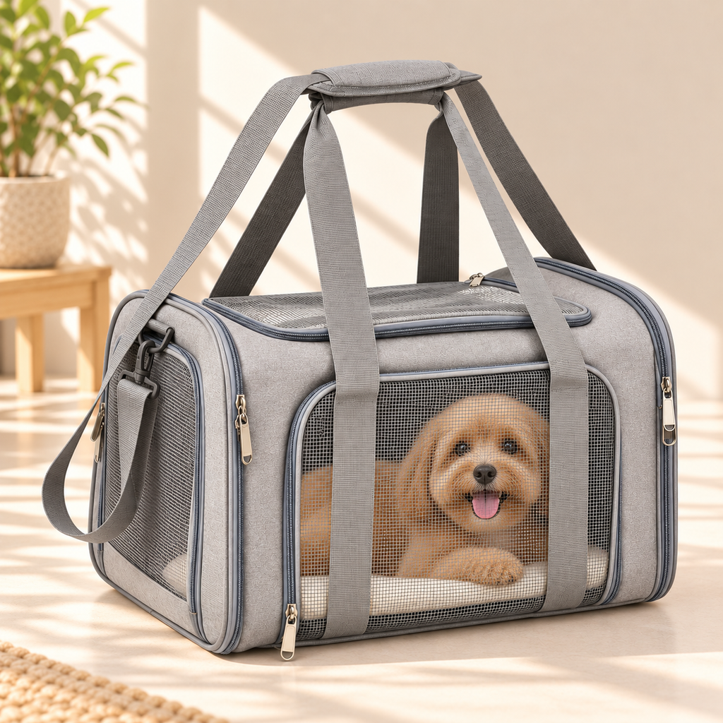 Pet Carrier – Collapsible Travel Carrier - TillyPaw