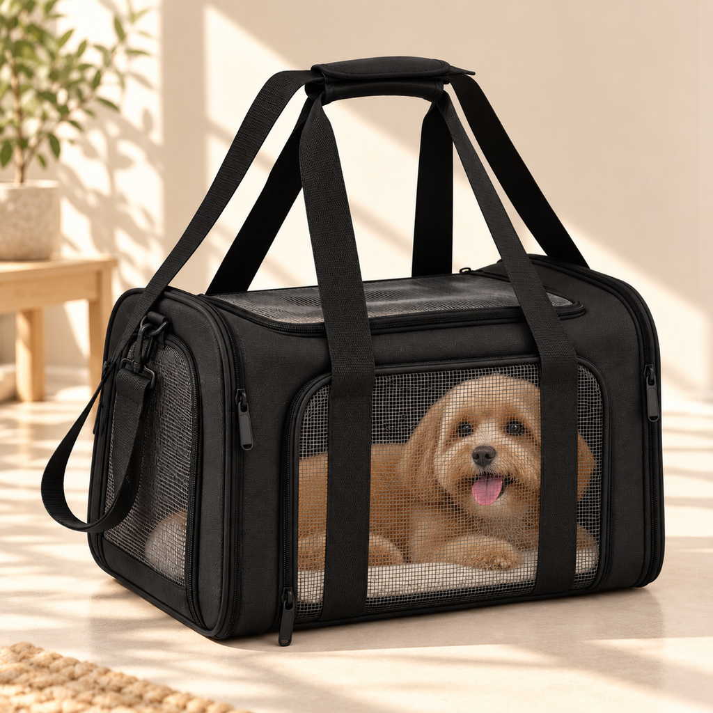 Pet Carrier – Collapsible Travel Carrier - TillyPaw