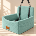 Dog & Cat Car Booster Seat – Travel Bed with Straps - TillyPaw