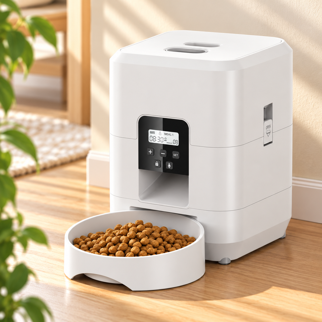 Automatic Pet Feeder – Timed Food Dispenser - TillyPaw