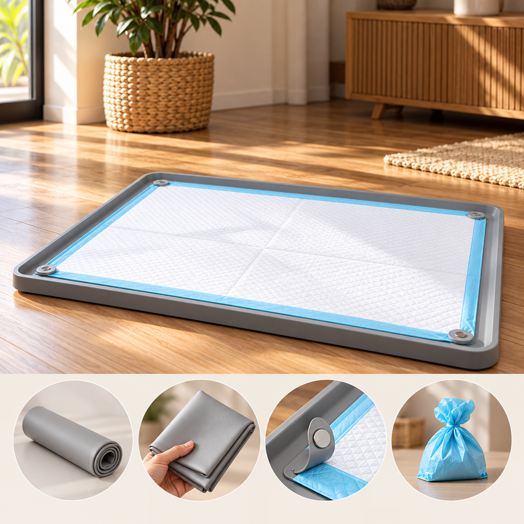 Puppy Pad Holder – Magnetic Silicone Frame 63.5cm - TillyPaw