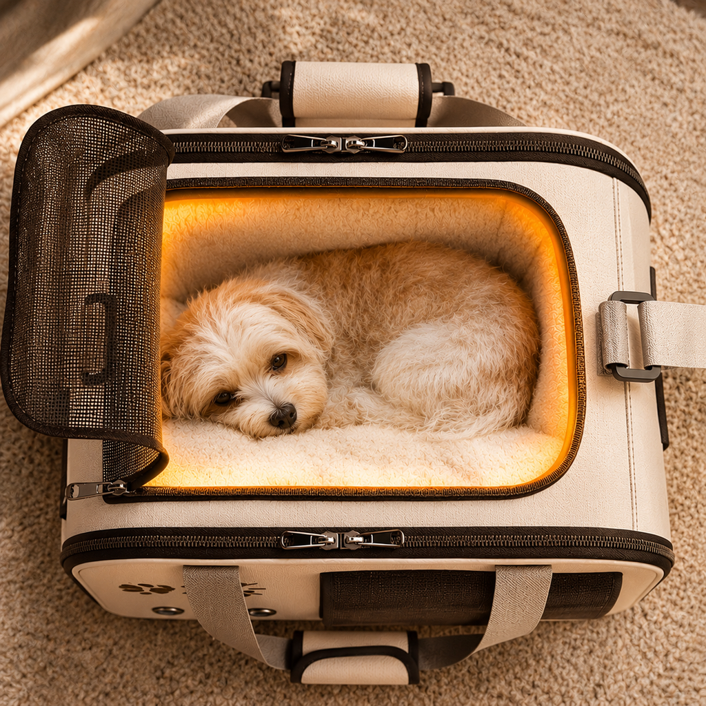 Pet Carrier – Shoulder Travel Bag for Cats & Small Dogs - TillyPaw