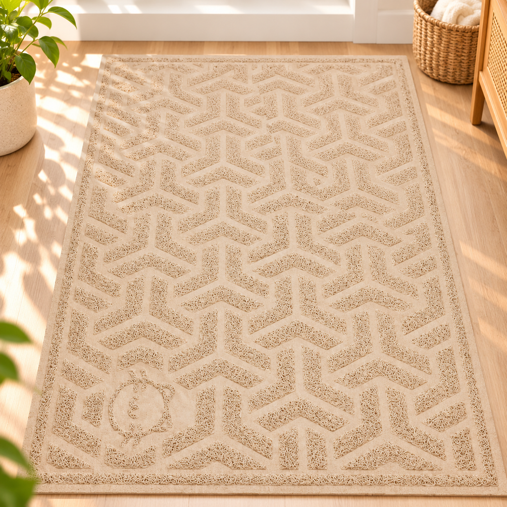Extra Large Cat Litter Mat – Litter-Trapping - TillyPaw