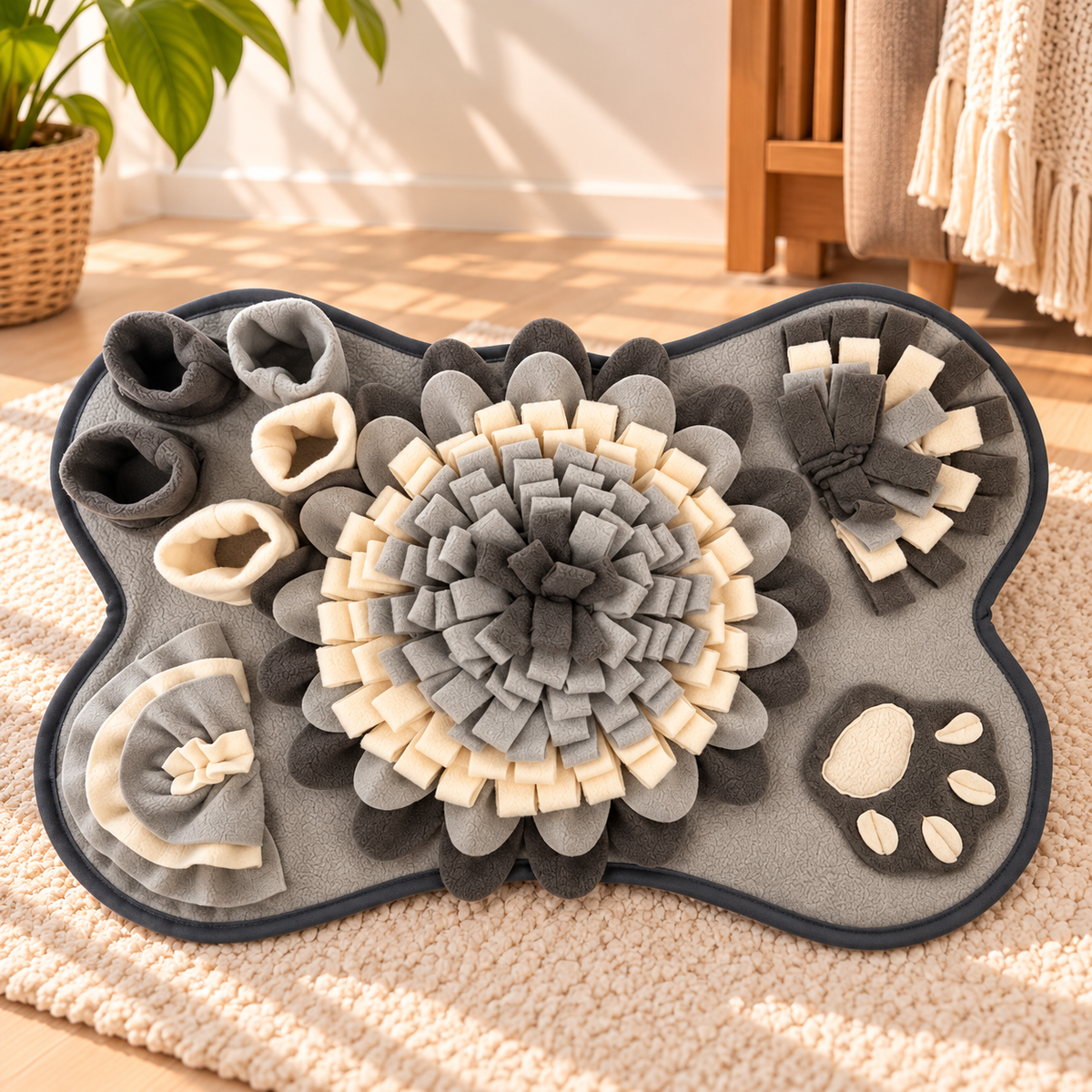 Dog Snuffle Mat – Slow Feeding Foraging Pad - TillyPaw