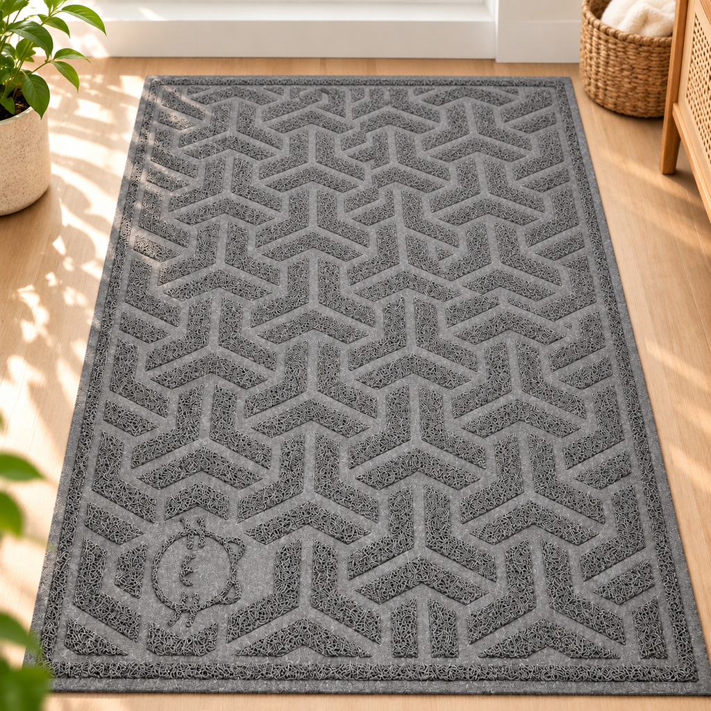 Extra Large Cat Litter Mat – Litter-Trapping - TillyPaw
